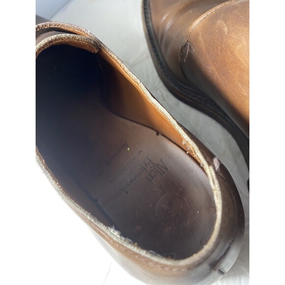 Men’s Allen Edmonds Shoes Size 9 D  NORWICH 0222 Brown Monk Strap Shoes main image 5